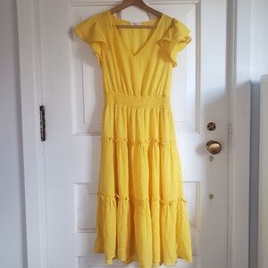 Sienna Sky Yellow Summer Dress